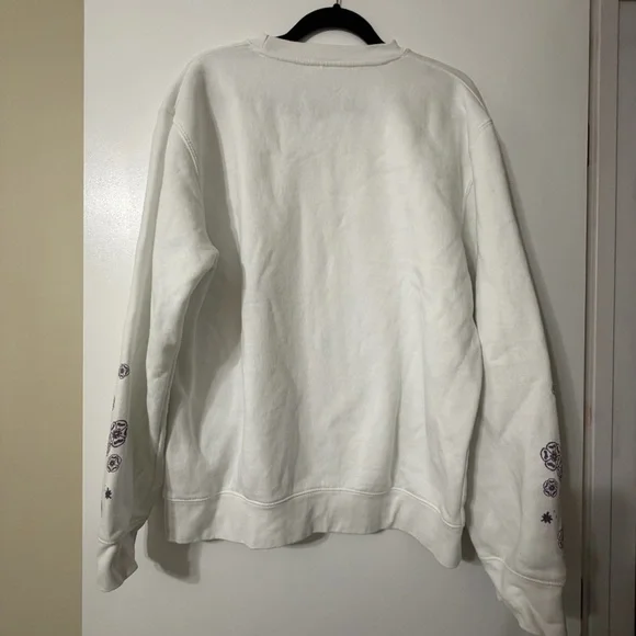 White and Purple Speak Now Taylor’s Version Tracklist Crewneck Sweatshirt Size L - Picture 6 of 8